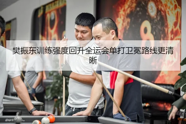 樊振东训练强度回升全运会单打卫冕路线更清晰